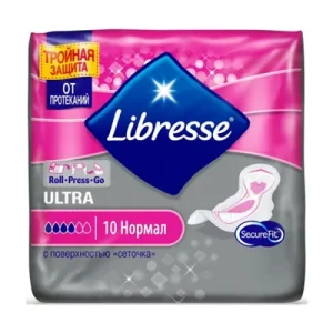 LIBRESSE Libresse invisible normal хигиенски влошки , 10+4 парчиња