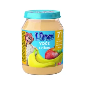 Лино каша овошје со ориз 190г