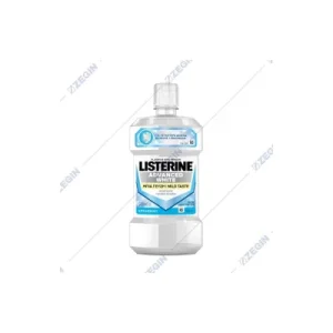 Listerine Advanced White Mild Taste Течност за плакнење уста 500мл