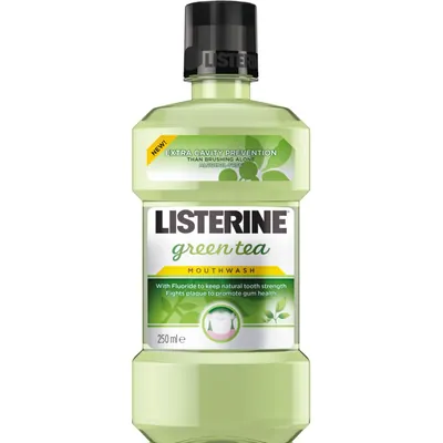 LISTERINE Антибактериска течност green tea 500ml