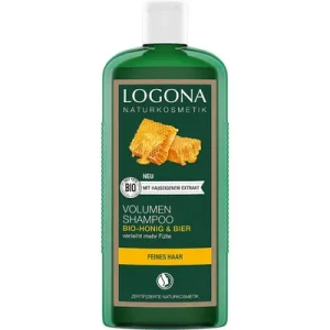 LOGONA Шампон за волумен – мед и пиво