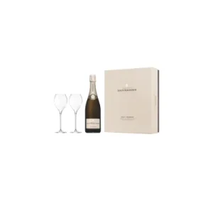 LOUIS ROEDERER Шампањ Brut Premier+2чаши 28.5цл 0,75