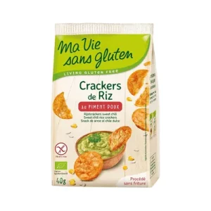Ma Vie Sans Gluten Органски безглутенски мини галети од ориз со слатко чили 40гр