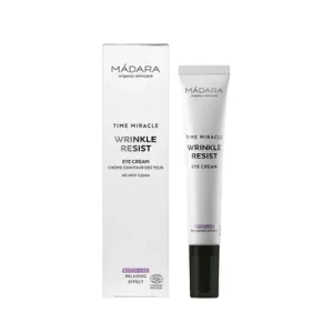 MADARA Time Miracle / Wrinkle Resist Крема За Околу Очи Со Апликатор За Сите Типови На Кожа – 20 Мл.