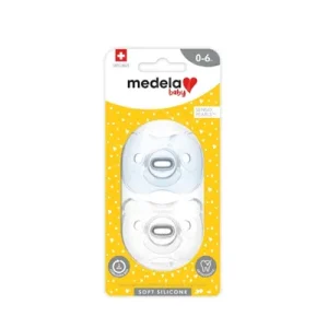 Medela Силиконска цуцла лажливка машка 0-6 месеци 2/1