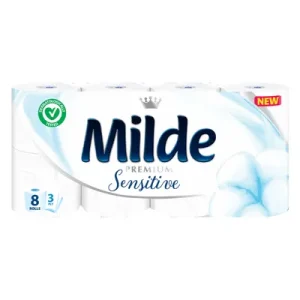Milde Sensitive Трослојна тоалетна хартија 8/1