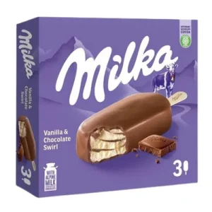 Milka Сладолед на стапче 3х90мл (Замрзнато)