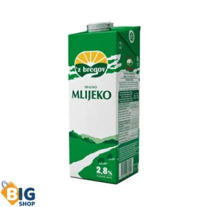Млеко ‘Zbregov 1л 2.8%