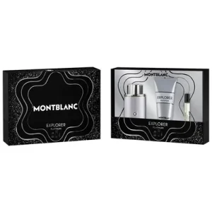 MONTBLANC Explorer Platinum Сет за мажи (EDP100ml +Гел за туширање 100ml +EDP 7.5ml)