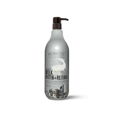 Morfose Шампон за коса Sulfate-Free Milk Biotin+Retinol-Containing Salt-Free Shampoo 1000ml Morfose Шампон за коса Sulfate-Free Milk Biotin+Retinol-Containing Salt-Free Shampoo 1000ml