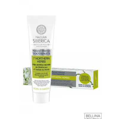 NATURA SIB 7 northern herbs паста за заби со 7 видови на билки – 100 мл.