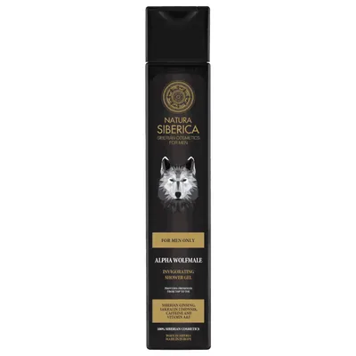 NATURA SIB Alfa wolfmale Гел хранлив за туширање за мажи – 250 мл.