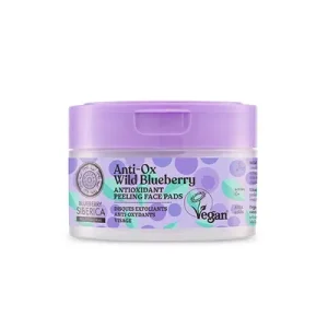 NATURA SIB Anti-ox blueberry пилинг вати за лице – x20