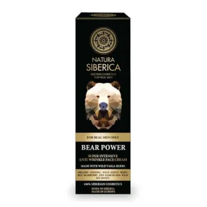 NATURA SIB Bear power крема за лице против брчки за мажи – 50 мл.