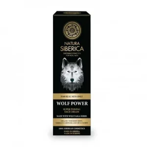 NATURA SIB Wolf power тонирачка крема за лице за мажи – 50 мл.