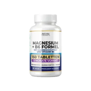 NATURA THERAPY Магнезиум+B6 – 150 таблети