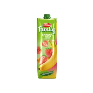 Nectar Family Сок од банана и јагода 1л