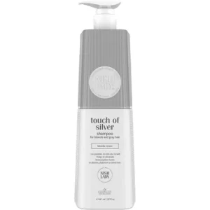 Nishlady Шампон за коса Touch Of Silver Shampoo for Blonde & Grey Hair 947ml