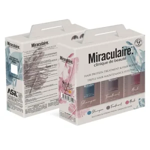 Nishlady Третман за коса Miraculaire Keratin Hair Protein Treatment & Hair Botox Set 120ml