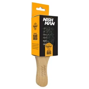 Nishman Четка за чистење влакна Premium Beard Brush