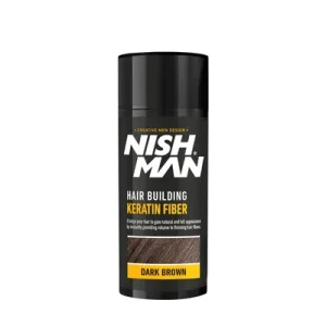 Nishman Фибер Влакна за коса Hair Building Keratin Fiber 21gr Dark Brown