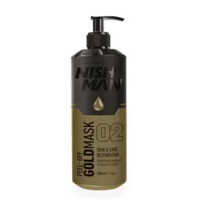 Nishman Маска за лице Skin & Care Mask Gold