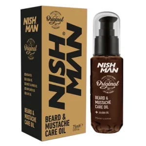 Nishman Масло за брада Beard & Mustache Care Oil 75ml