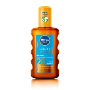 Nivea Protect&Bronze Масло за заштита од сонце и брзо потемнување SPF20 200мл