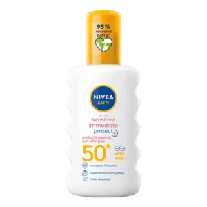 Nivea Sensitive Alergy Protect Спреј за заштита од сонце SPF50 200мл