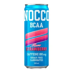 Nocco BCAA Miami Strawberry Кофеински напиток без шеќер 300мл