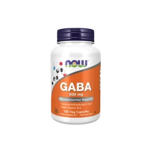 NOW FOODS Gaba 500 mg / 100 капсули