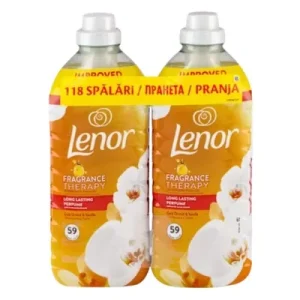 Омекнувач за алишта Lenor Gold Orchid, 2×1.239 л