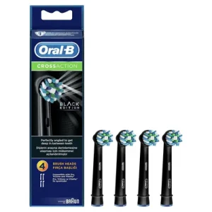 ORAL-B REFIL CROSS ACTION BLACK EDITION X4