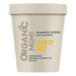 Organic Mimi Gold Set Пилинг шампон за длабинско чистење 310гр