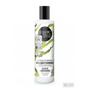 ORGANIC SHOP Anti-hair loss регенер. за зајакнување на коса од алги и лимонова трева 280 мл.