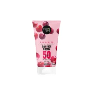 ORGANIC SHOP Spf 50 / Крема За Лице Со Заштитен Фактор Spf50 За Мрсна Кожа – 50 Мл.