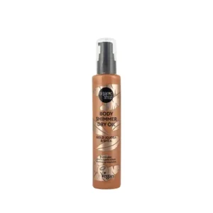 ORGANIC SHOP Суво масло со светки од златна јојоба и шеа BODY SHIMMER, 100мл