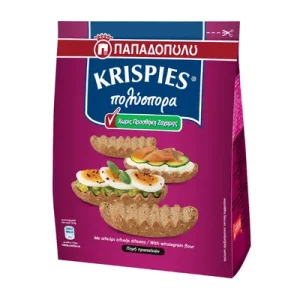 Papadopulos Krispies Двопек од житарки и семиња без додаден шеќер 200гр