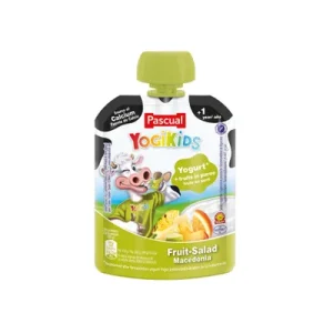 Pascual Jogikids Пауч со јогурт и овошна салата 80гр