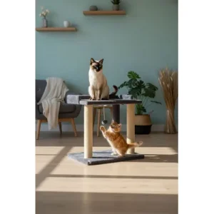 Paws & Whiskers Гребалка за мачки Liya, Антрацит