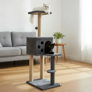 Paws & Whiskers Куќичка за мачки, Антрацит