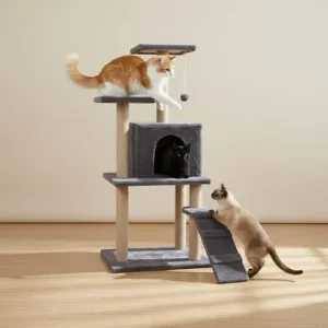 Paws & Whiskers Куќичка за мачки, Антрацит