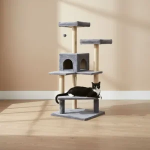 Paws & Whiskers Куќичка за мачки, Антрацит