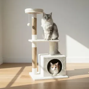 Paws & Whiskers Куќичка за мачки, Бела