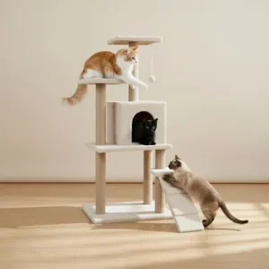 Paws & Whiskers Куќичка за мачки, Беж