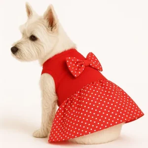 Paws & Whiskers Одело за кучиња, Црвено