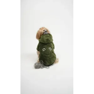 Paws & Whiskers Одело за кучиња Froggy Welsoft Jacket, Зелено