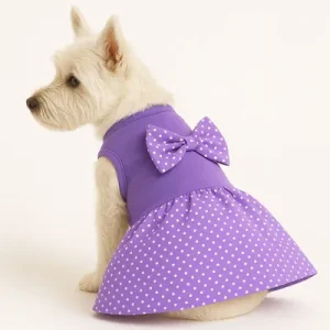 Paws & Whiskers Одело за кучиња Lilacdresses, Виолетово