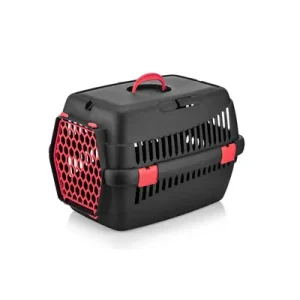 Paws & Whiskers Transporter за мачки 5096-S-2, Црно-црвен