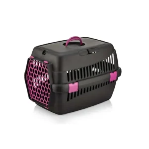 Paws & Whiskers Transporter за мачки 5096-S-3, Црно-виолетов